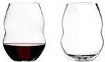 Image de Riedel Vorteilsset 4 x 2 Gläser SWIRL ROTWEIN 0450/30 und 4 EKM Living Trinkhalme aus Edelstahl