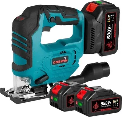Obrázek produktu pro Akumulátorová přímočará pila 1000 W, 0–3500 ot./min, 5 rychlostí