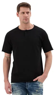 Produktbild von CT857 Herren T‑Shirt – Klassischer Look in Schwarz