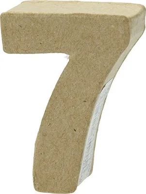 Produktbild von Zahl, - 7 - H 5 x B 3,6 x T 2 cm