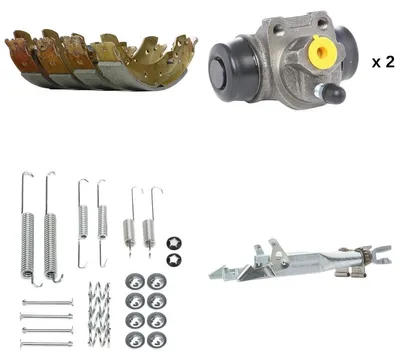 Produktbild von RIDEX Bremsensatz Trommelbremse Hinten für RENAULT CLIO II (BB0/1/2, CB0/1/2) 3859B0258