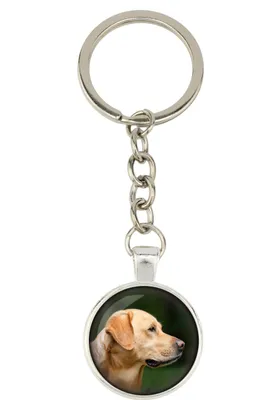 Obrázok produktu pre Labradorský retriever - prívesok s tvojou fotografiou, ozdoba na kľúče, návesok na kabelku značky Art-Dog