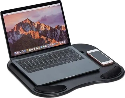 Produktbild von Knieschoner Laptop schwarz