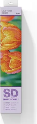 Produktbild von DANTE Diamond Dotz Erwachsene lieben Tulpen SD3402 25520
