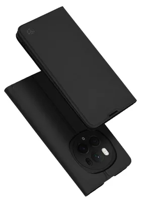 Produktbild von Techsuit Magskin Book Wallet Klapphülle für HONOR Magic6 Pro - Schwarz