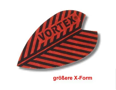 Immagine prodotto di Voli Vortex, forma X (forma più grande), rosso