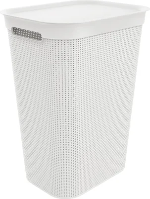 Zdjęcie produktu dla Rotho Brisen, 50 l, Prostokątny, Plastik, Biały, Ręczny, 340 mm
