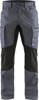 Produktbild von Blakläder® Service Arbeitshose Stretch 1459 1845 in div. Farben, Farbe:grau/schwarz, Größe:52