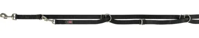 Produktbild von TRIXIE Premium Verlängerungsleine, extra lang - schwarz - 3,00 m/20 mm