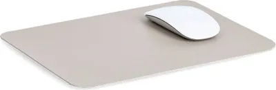 Produktbild von Mauspad Kunststoff, cremefarben 27x21cm