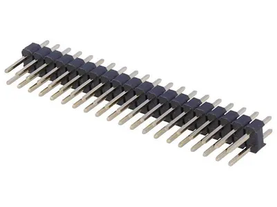 Produktbild von Stiftleiste, 2x 20-polig, RM 2,54, gerade