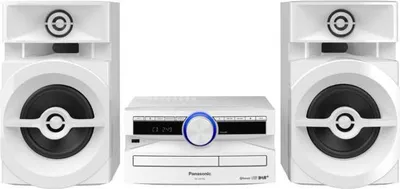 Produktbild von Panasonic SC-UX102 Mini Impianto Audio 300W Bluetooth CD USB DAB+ FM Bianco