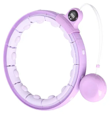 Image de Cerceau de massage FH02 avec poids et compteur violet