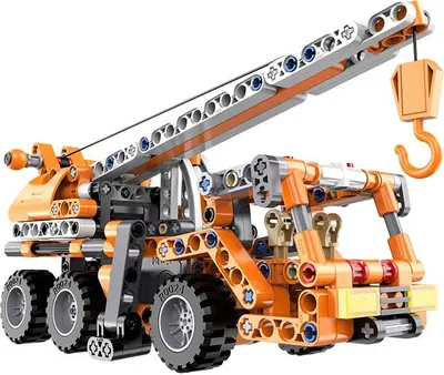 Produktbild von Tachan Crane Bauspiel 272 Stücke Mehrfarbig 6-9 Years Mehrfarbig 6-9 Years