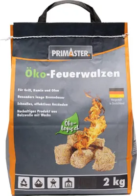 Produktbild von Primaster Kamin-/Grillanzünder Öko-Feuerwalze 2 kg