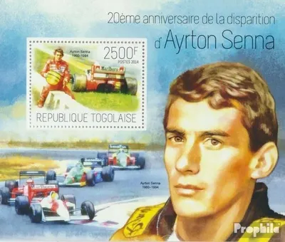 Produktbild von Briefmarken Togo 2014 Mi Block 945 (kompl. Ausgabe) postfrisch Ayrton Senna