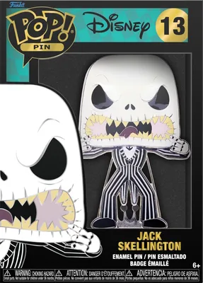 Immagine prodotto di Spilla Funko Nightmare Before Christmas POP! Jack Skellington 10 cm