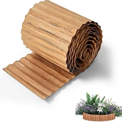 Immagine prodotto di Elzusha - Sistema di contenimento per aiuole in acciaio corten, ideale per giardini e progetti di paesaggistica