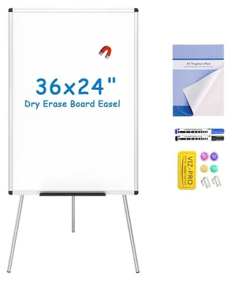 Produktbild von Magnetisches Whiteboard mit verstellbarem Standfuß, 90 x 60 cm
