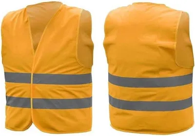 Zdjęcie produktu dla KAMIZELKA OSTRZEGAWCZA ODBLASKOWA BHP ROZMIAR 2XL pomarańczowa
