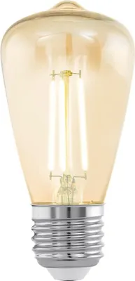 Produktbild von Eglo LED Leuchtmittel ST48 E27 Edisonform 4 W warmweiß amber