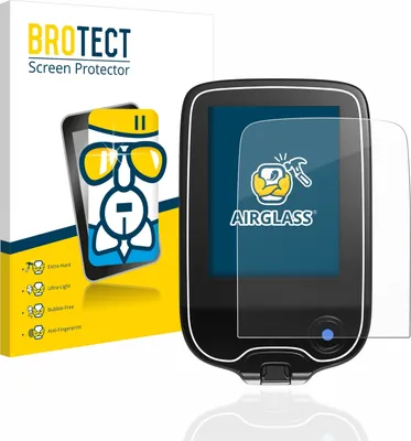 Produktbild von BROTECT Schutzglas für Freestyle Libre 2 Schutzfolie Panzer Folie Glas Display Schutz klar