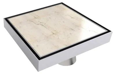 Produktbild von Bodenablauf Duschablauf Duschrinne 200x200 mm Ablauf Wasserablauf Dusche Bad für Fliesen