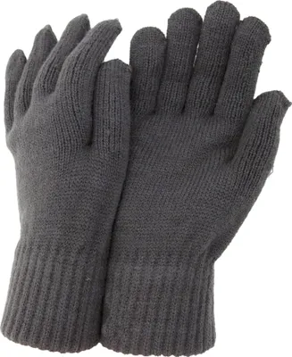 Obrázok produktu pre Pánske pletené rukavice GL348 (jedna veľkosť) (sivé)