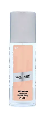 A product shot of a deodorant spray bottle.