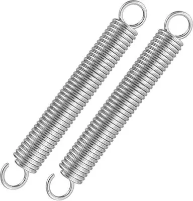 Productafbeelding van Dubbelhaak Spanningsveer van Koolstofstaal - 2 Stukken (190 x 25 x 3,5 mm)