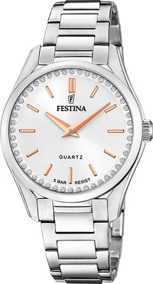 Produktbild von Festina Edelstahl Damen Uhr Armbanduhr silber Fashion D2UF20583/1