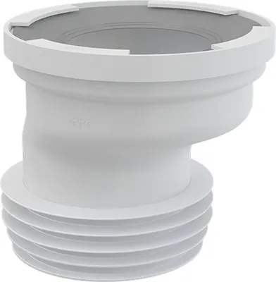 Produktbild von Alcadrain A991-20  WC-Anschlussmanschette exentrisch 20 mm DN110 weiß