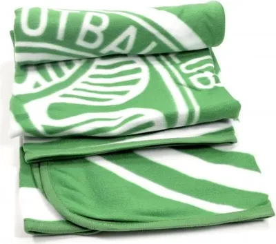 Produktbild von Fleecová deka Celtic FC BS1965 (jedna veľkosť) (zelená/biela)