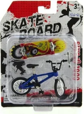 Obrázok produktu pre Teddies Fingerbike + Fingerboard plast 10 cm