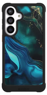 Produktbild von NIVOCASE Hülle für Samsung Galaxy S26+  Stoßfeste Handyhülle NIVOmax Case Schwarz Art Farbverlauf Marmor