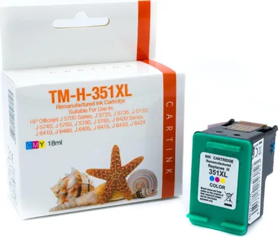 Produktbild von color Tinte/Druckpatrone 4.1-CB338XXL kompatibel mit HP CB338EE [ 351XL ]