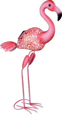 Produktbild von Globo Lighting Solarleuchte Metall pink, LED
