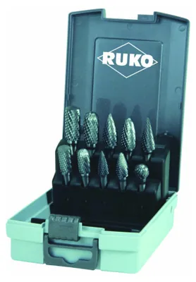 Immagine prodotto di RUKO 116004 Carburo di tungsteno Ghisa, Acciaio inox, Acciaio, Leghe di titanio 5 pz