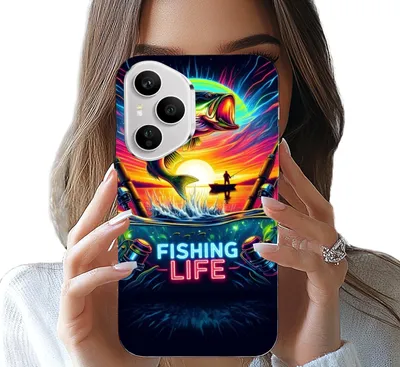 Image de Etui Do Honor 400 Pro - Wzory Wędkarskie Ryby Połów Wędka Plecki