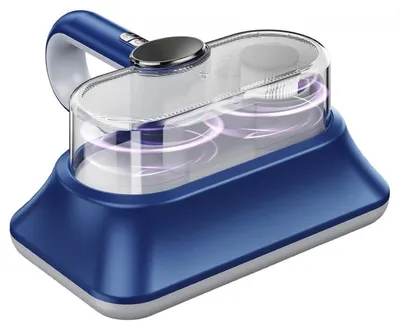 Produktbild von Milbensauger für Matratzen und Sofas, Akku-Handstaubsauger mit Klopffunktion, UV-C-Licht und HEPA-Filter