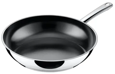 Produktbild von Silit Allzweckpfanne Talis 21.1030.0441, Edelstahl, Ø 28 cm, mit Keramische Antihaftbeschichtung, Induktionsfähig, Rund, Allzweckpfanne, Schwarz, Edelstahl, 250 °C, Edelstahl, Keramik, Gas, Induktion