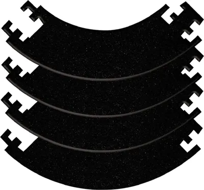 Produktbild von Schwarze EVA Dartboard-Hülle für Darts