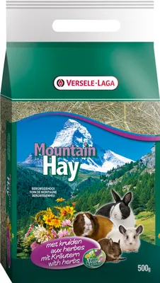 Produktbild von 5 x Versele Bergwiesenheu Kräutern 500 gr.