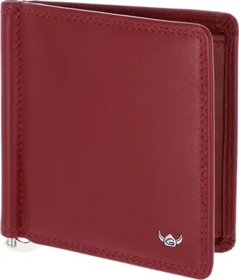 Produktbild von Golden Head Leder Geldbörse Geldklammer Polo RFID Protect Clip-Scheintasche 1959 Rot dunkelrot