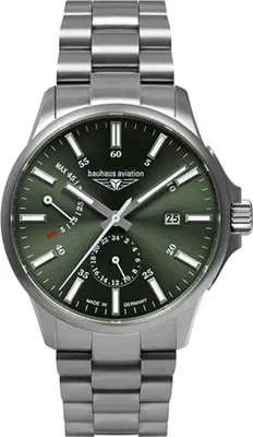 Produktbild von Bauhaus 2860M-4 Herrenuhr Aviation Automatik Titanium 42mm 10ATM