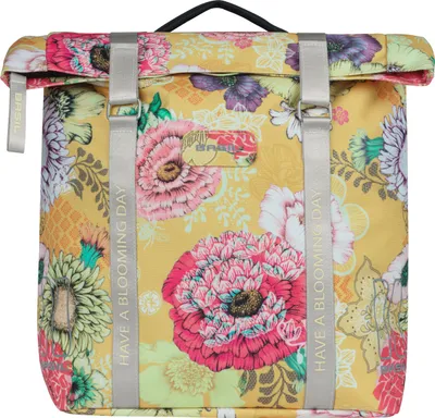 Image de BASIL Sacoche double "Bloom Field" Volume : 28-35l