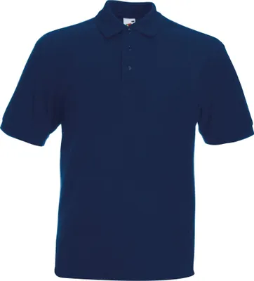 Obrázok produktu pre Pánska polokošeľa Fruit Of The Loom 65/35 Piqué, Kurzarm BC382 (M) (Marineblau)