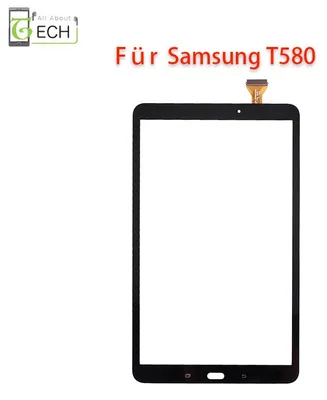 Produktbild von Für Samsung Galaxy Tab 10.1 T580 front Glass Digitizer Glas Touch Schwarz