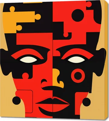 Produktbild von Bild 90x100cm Puzzle Identität