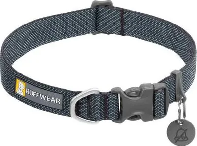 Produktbild von Ruffwear Hi & Light Halsband, Farbe:Basalt Gray, Größe:XS